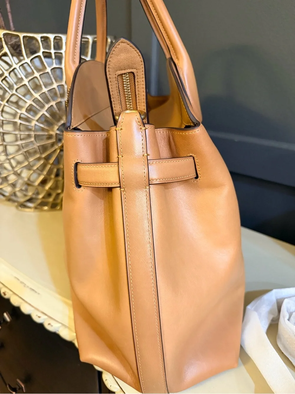 Coach Empire Carryall 48 Honey Brown/Brass